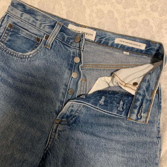 Aritzia Denim forum the BF high rise loose Jean - Picture 4 of 6